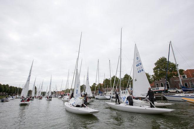 All 86 Dragons underway to the docks in the Oosterhaven. © Sander van der Borch http://www.sandervanderborch.com